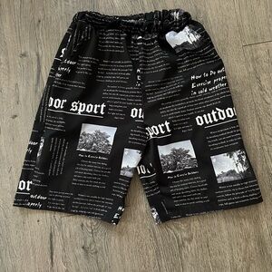 Shein Boys Graphic Outdoor Sport Print Shorts Size 11–12Y​​​